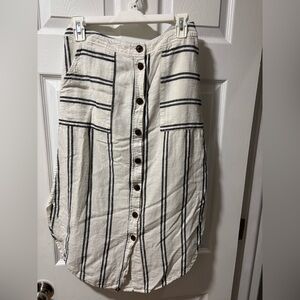 Gap linen skirt size M